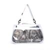 Transparent Outdoor Cat Carrier Backpack - Breathable, Panoramic View, Portable, Handheld & Shoulder Bag.