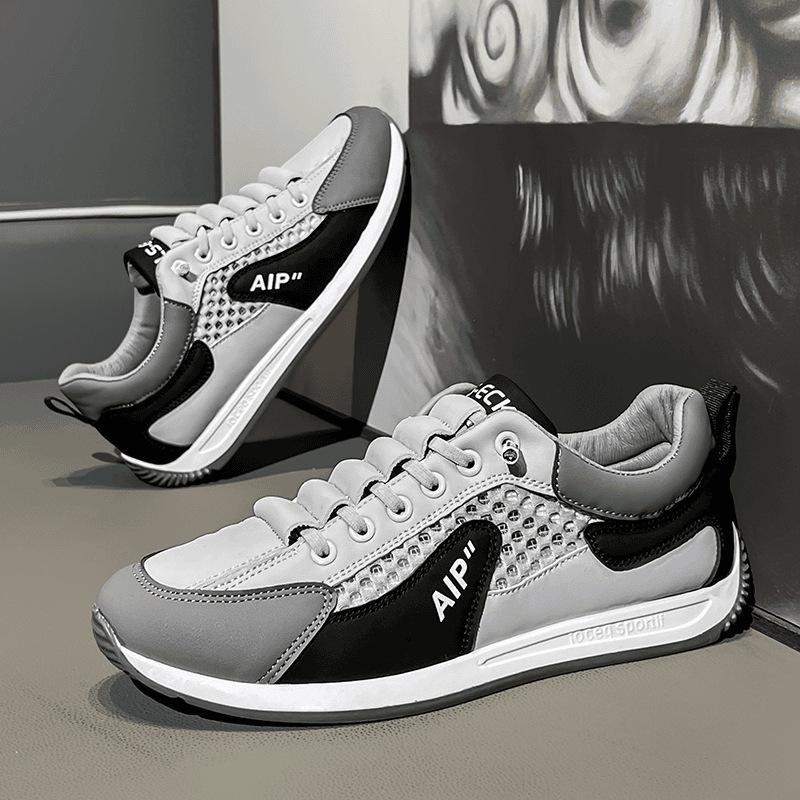 Sports new autumn breathable thin mesh mesh shoes sports running casual platform trendy shoes