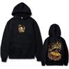 Anime Demon Slayer Douma Graphic Hoodie Men Women Cartoon Fashion Oversized Pullover Hoodies Male Casual Fleece Tracksuit