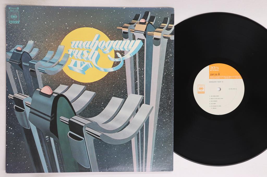 LP Record MAHOGANY RUSH - Mahogany Rush IV 25AP149 CBS SONY 1976 Japan Rock Used