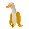 Banana Duck Ornaments Innovative Cute Cartoon Synthetic Resin Banana Yellow Duck Desktop Decoration
