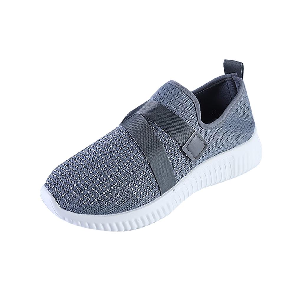 Women Comfort Sandals Light Breathable Steel Toe  Mesh Anti-slip Shoes