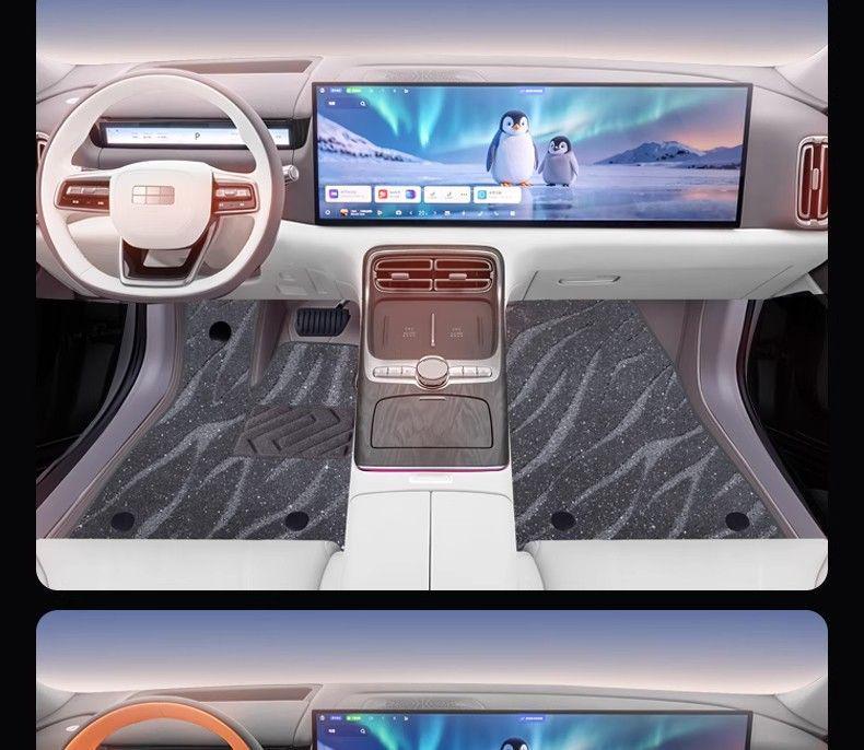 Suitable Galaxy M9 6-Seater Floor Mats & Trunk Accessories Kit for Interior Modification