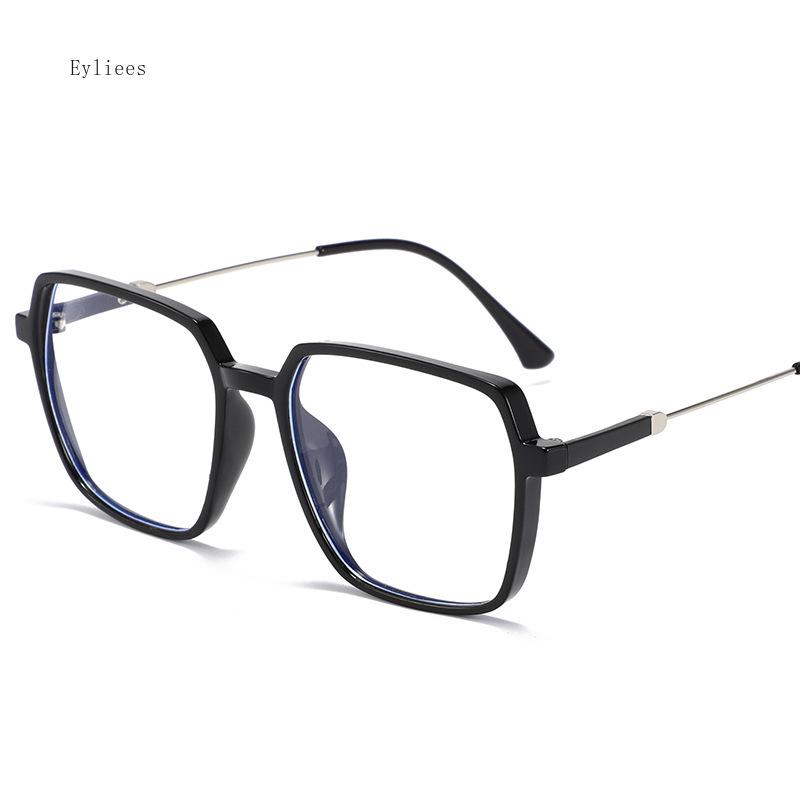Blue Light Blocking Myopia Glasses Frame for Men and Women Optical Prescription Eyewear Spectacles Full Rim Oversize Eyeglasses