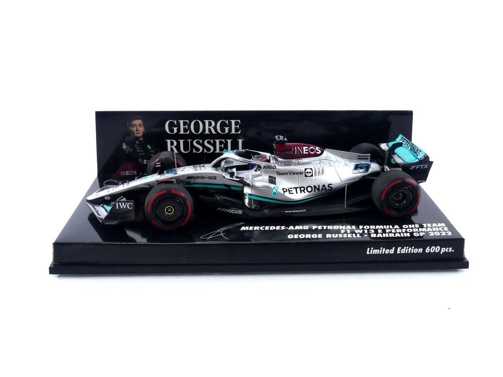 

Minichamps Petronas W13E Russell Bahrain GP2022 Completed Product 1/43 M-AMG
