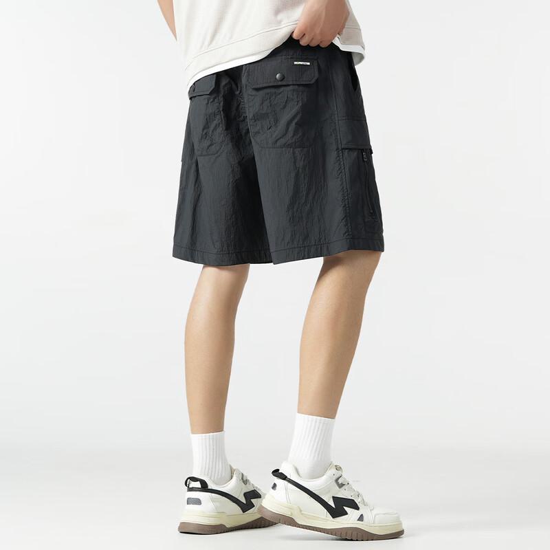 ÜBERPROTECTIONit Herren Sommer Leichte Cargo Shorts