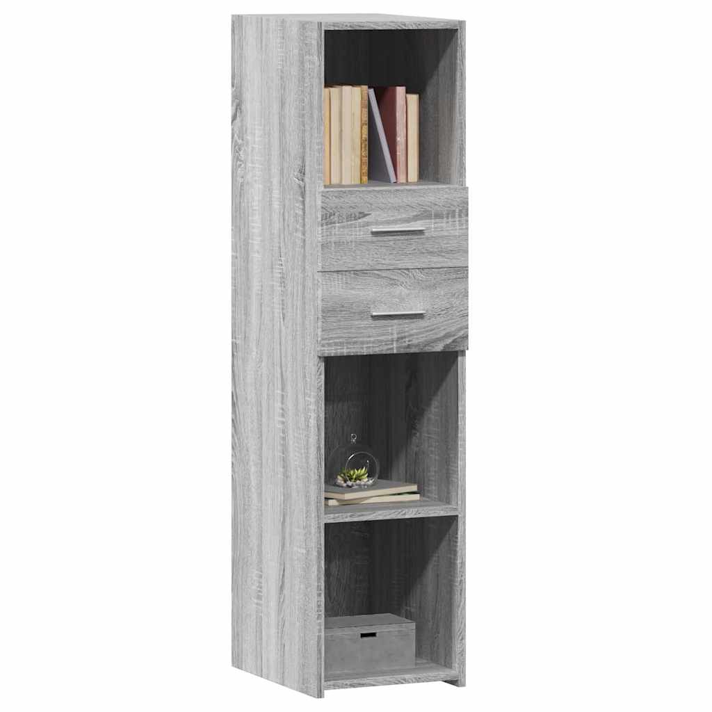 Highboard Gray Sonoma 30 x 42.5 x 124 cm Particleboard