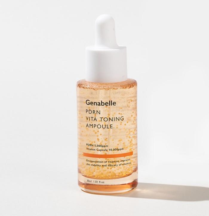 ZENAVEL PDRN Salmon Vita Toning Ampoule 30ml – Brightening, Hydrating, Skin Revitalizing