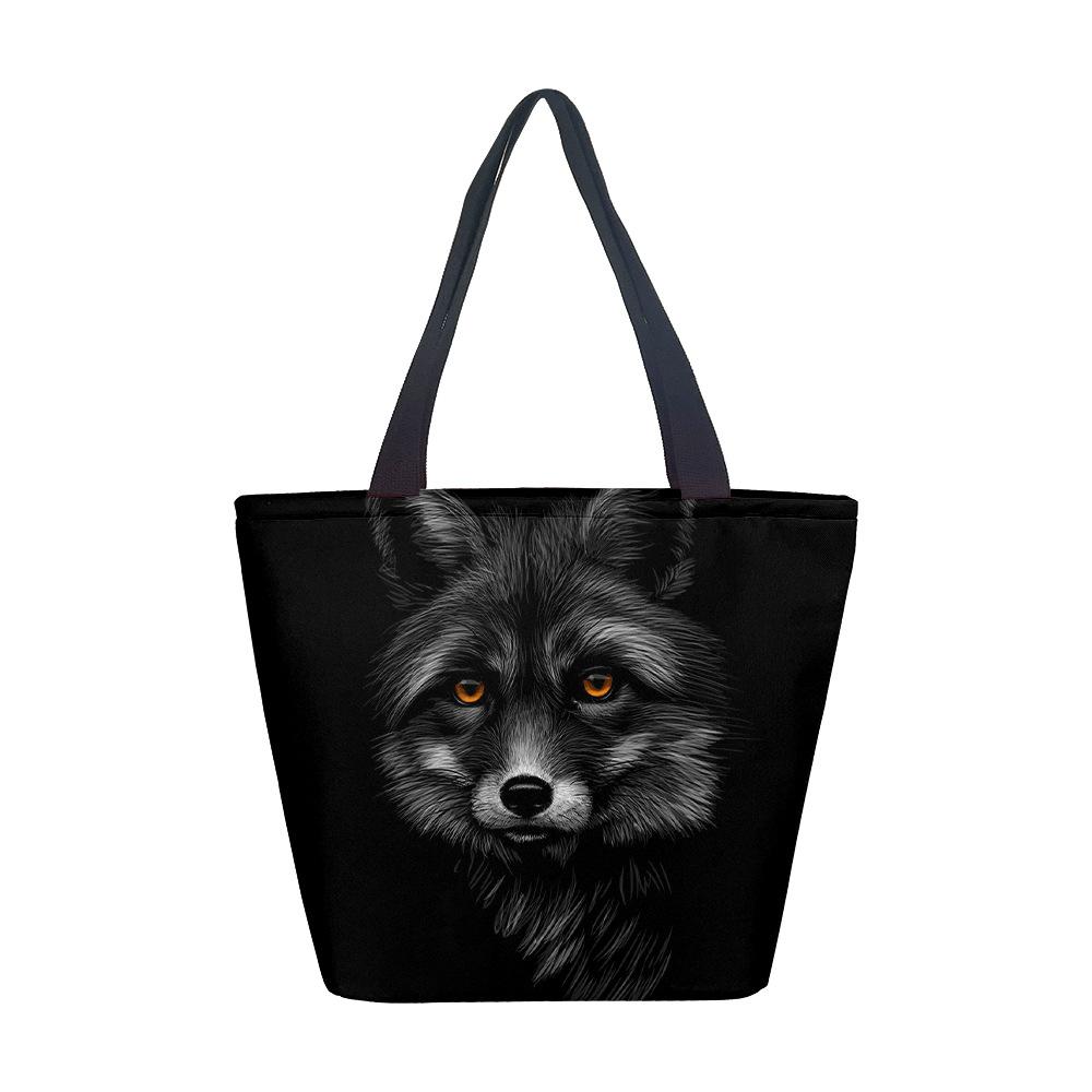 Women's Handbag No Theme Girl Shoulder Bag Printed Canvas Bag Fashion Trend Large Capacity Tote Bag