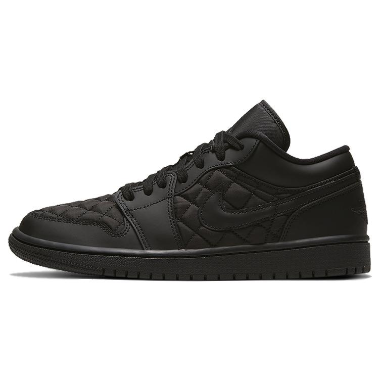 

Новые женские JORDAN 1 Low Triple Black Quilted DB6480-001 37.5
