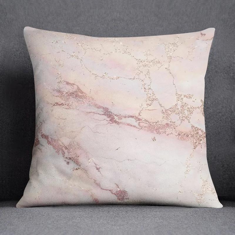 Pink Fresh Decorative Pillowcase Living Room Office Ornaments Home Pillowcase