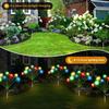 10LED Light Source Solar Jellyfish Light Silicone Material Waterproof Lawn Lamp  Yard Atmosphere