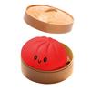 6 Style Colorful Simulated Dumpling Squishy Relaxing  Antistress Random With Box Dumplings Sensory Squeeze Toy