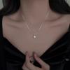 925 Sterling Silver Pearl Necklace of the Same Style 2025 New Collarbone Chain Neck Chain Tide