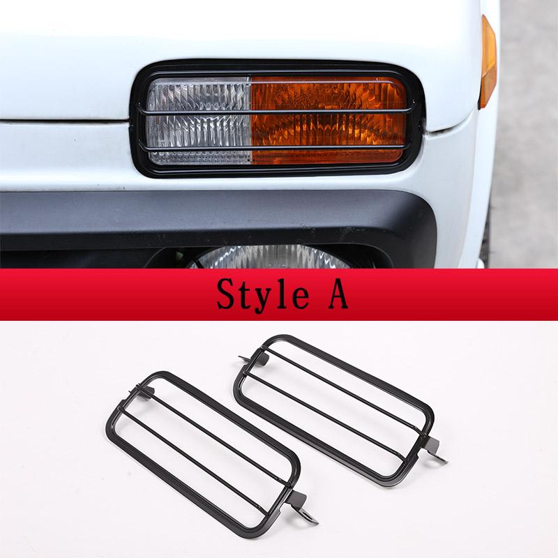 

For LADA NIVA 4X4 2009-2019 Aluminum Alloy Car Headlight Protective Cover Turn Signal Fog Light Protective Cover Car Accessories