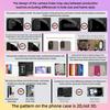Brown-black camera fashion phone cases phone case mobile phones glass for Samsung Galaxy S26 S25 S24 S23 S22 FE,Ultra,Plus