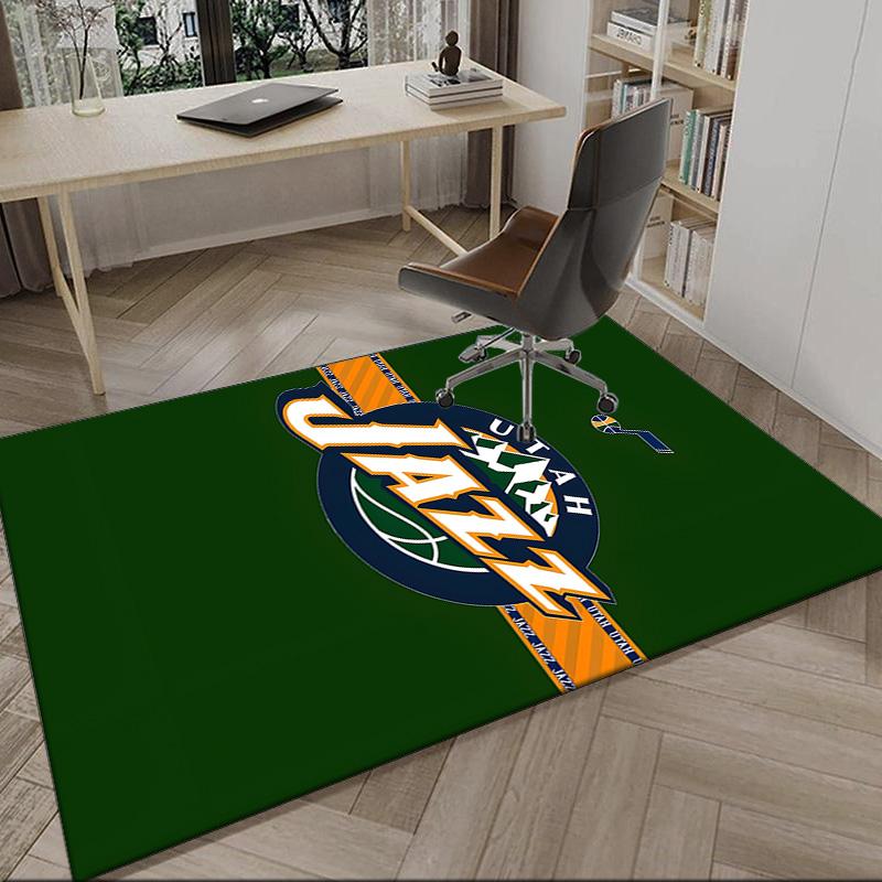 Jazz Basketball Team  Carpet, Kitchen Rugs, Yoga Mat, Non-Slip Mats, Rug for Bathroom, Living Room bedroom, Camping Rugs Christmas Gift