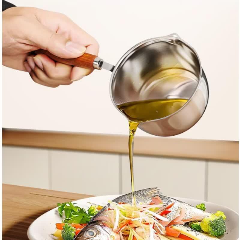 Sanhe 304 Stainless Steel Oil Dispenser with Scale