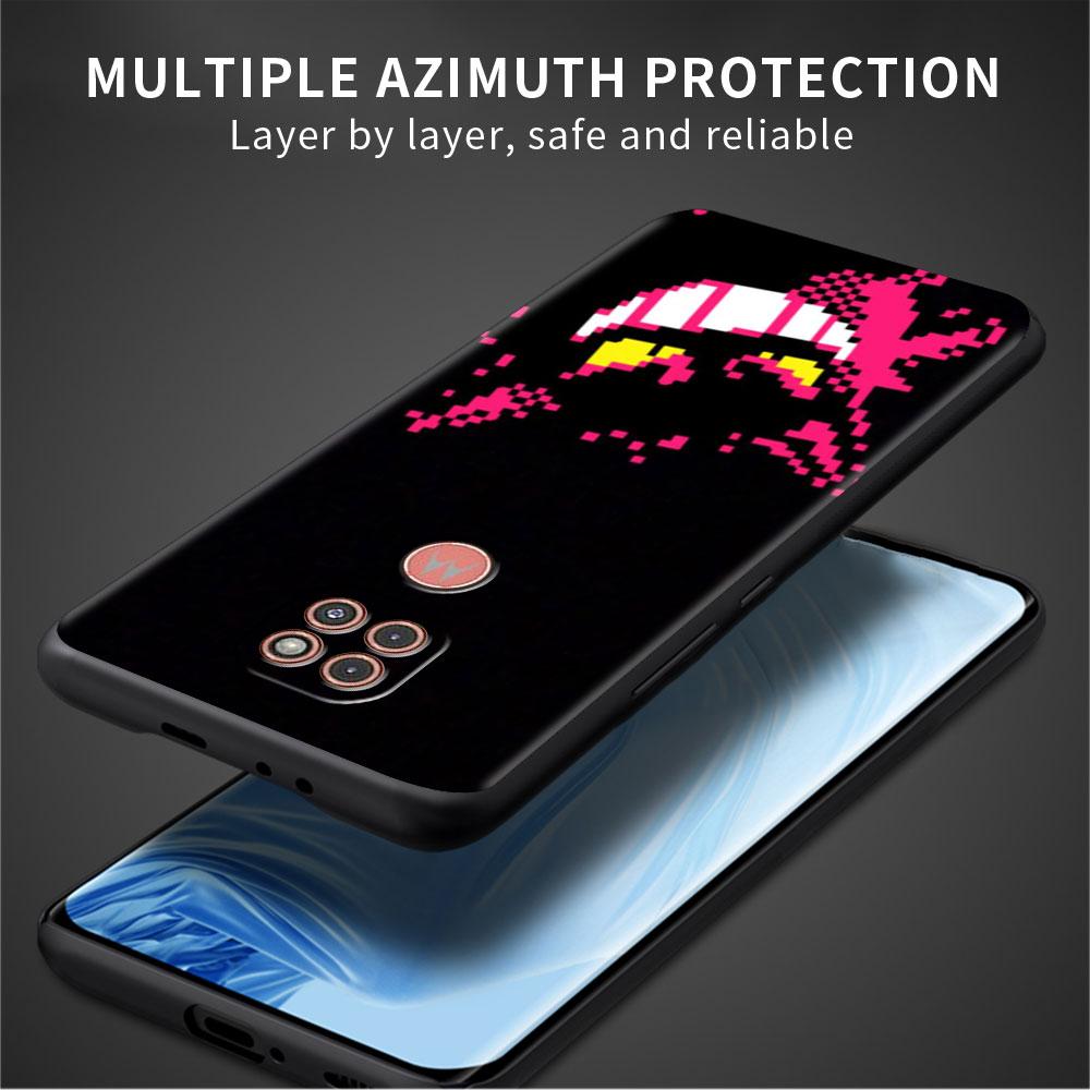 Süße Pokemon Gengar Hülle für Motorola G30 G60 G22 G9 Play G82 G52 G8 G9 G50 One Fusion Edge 20 Schwarz Soft Phone Capas Silikon