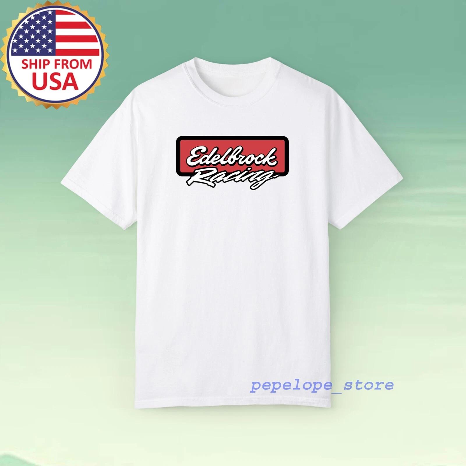 Edelbrock Performance Racing Men s White Size S-5XL L