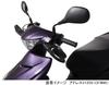 KITACO Knuckle Covers and Right Set with M10 Mirror for Lead 110 Address V125 Address V125G Black (Left / Adapter) / / Etc. 562-0900110