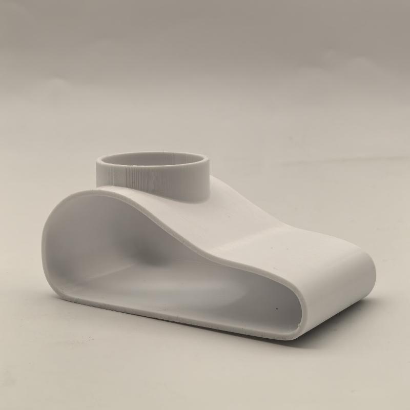 1Pcs 3D Printing Aquarium Tunnel Cave Single Hole Natural Curve Under Gravel Tunnel Spacious Interior Hiding House Aquarium Hide