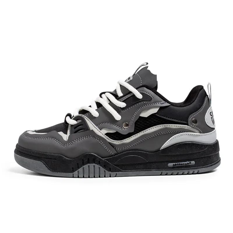 2024 New Fashion Sports Shoes Men's Personalized Vulcanized Shoes Men's Casual Fashion Comfortable Versatile Sports Shoes Men