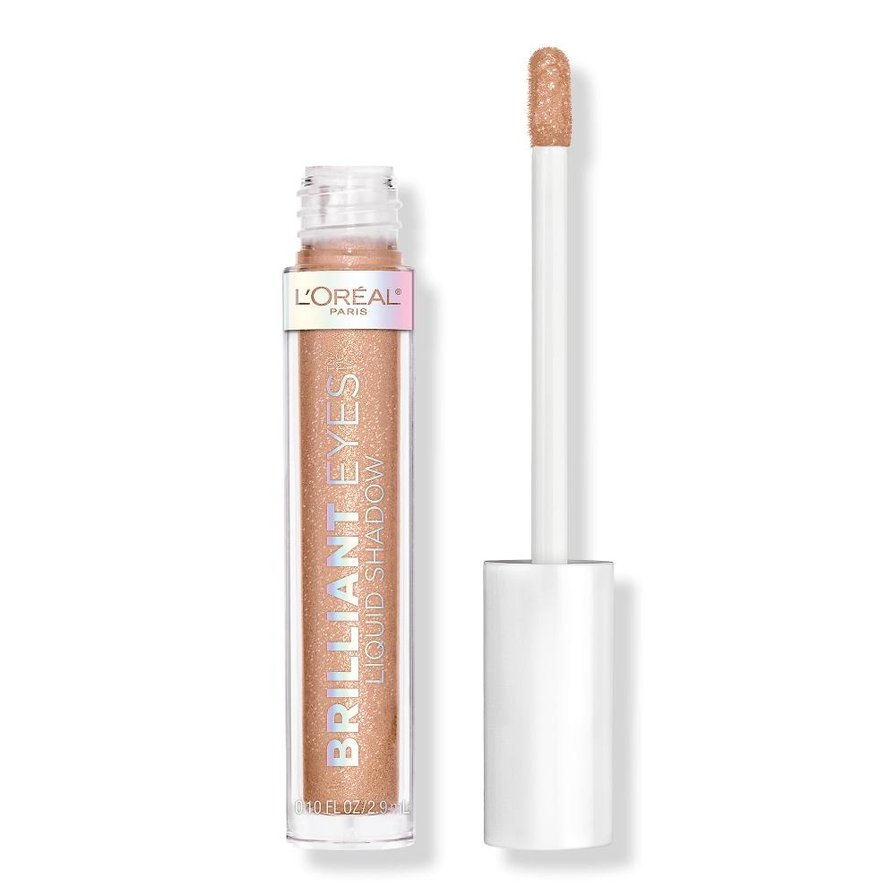

Жидкие тени для век L Or al Brilliant Eyes, 0,1 унции Amber Sparkle