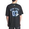 MLB New York Yankees T Shirt Unisex Black 3ATSV0344-50BKS