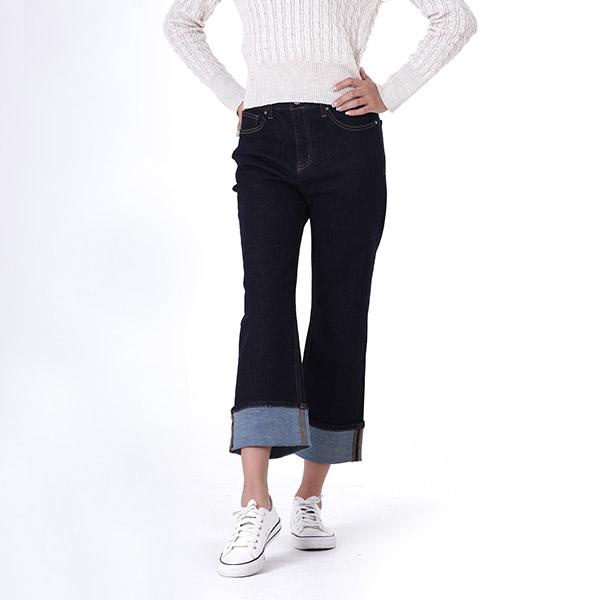 JAMBANGEE Women'S) Normal Wash Vintage Tg Fit Modified Rolled Hem_Am3Dtg571-Vn