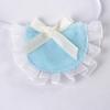 Hamster Lace Bandana Small Animals Semicircle Scarf Bib Towel with Bow for Hamster Guinea Pig Parrots Cosplay Costume Photo Props