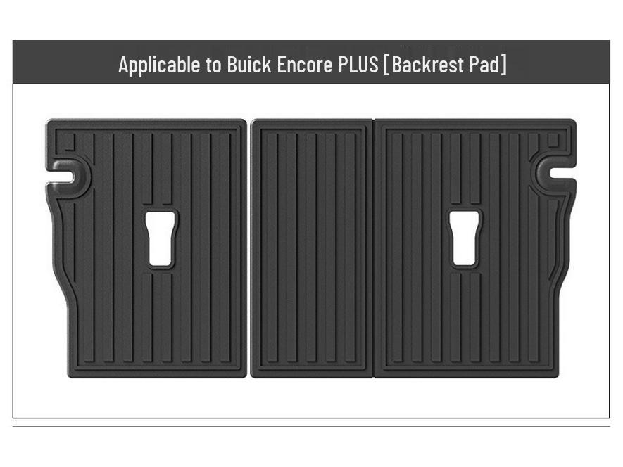 Eco-friendly TPE floor, trunk, and seat back mats for the 2023 Buick Encore Plus.