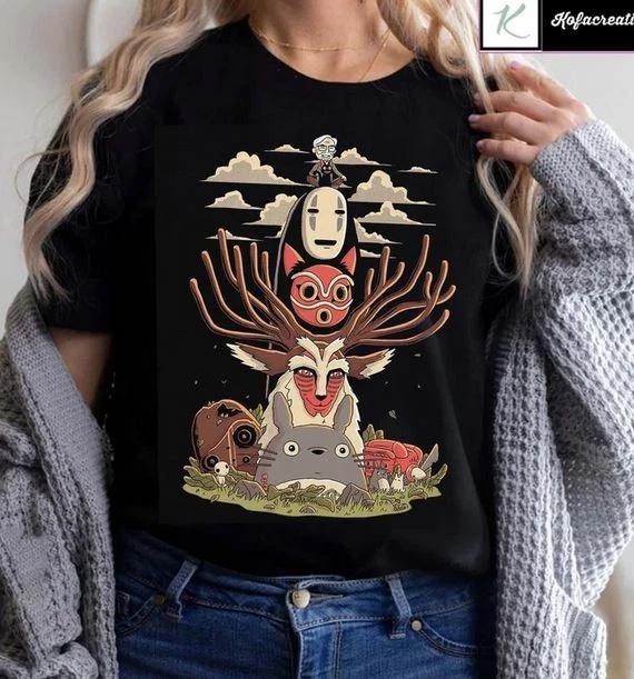 Vintage Studio Ghibli Spirited Away T-shirt S