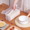 Large Capacity Noodle Storage Box Flip Cover Food Preservation Box  Pefrigerator
