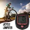 Bicycle Speedometer, Waterproof Wired Bike Computer with LCD Display, Cycle Odometer with Auto ON/OFF for Mountain, Road & Folding Bikes