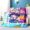 KPop Demon Hunters Pattern Blanket for Home Decoration, Bed, Sofa, Car Travel, Camping, Suitable for All Seasons, Birthday Christmas Gift