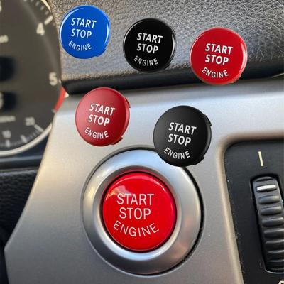 Fit for BMW E87 E60 E83 E84 E89 E90 E91 E92 E93 Car Engine Start Button Replace Cover Stop Switch Accessories Car Decor