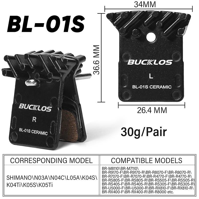 2 Çift Seramik Hidrolik Fren Balataları Isı Dağıtıcı Bisiklet Disk Fren Balatası Yol Dağ Bisikleti Fren Balataları SHIMANO J05A L05A için