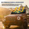Forest Starry Sky Car Windshield Sun Shade Moon Fantasy Colorful Heatshield Front Window Car Sun Shade Blocks UV Rays Sun Visor Protector for Sedan