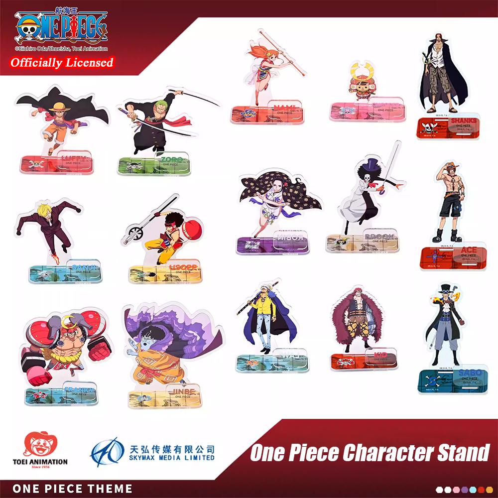 1pc Officially Licensed One Piece Acrylic Character Stand Blind Box – Decorative Desktop Collectible and Anime Merchandise Gift.