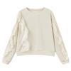 Autumn Water Yi Ren Ruffle Knit Sweatshirt