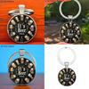 Beer Time Keychain Zinc Alloy Pendant Gift For Beer Lovers And Party Enthusiasts
