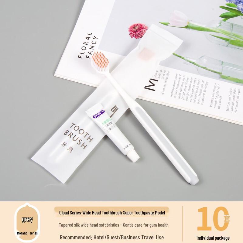 Disposable Toothbrushes with Toothpaste