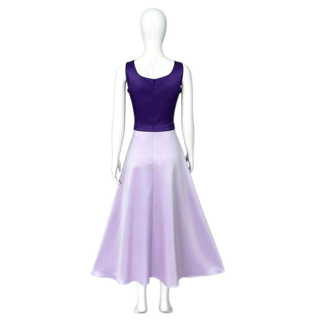 The Little Mermaid Vanessa Costume With Cape For Cosplay And Halloween Parties