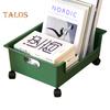 Desktop Organizer High Fence Keep Neat Solid Color Convenient Cosmetics Sundries Organizer Household Supplies