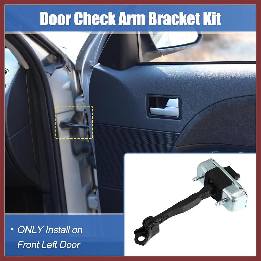 Front Door Check Stop Strap Door Check Assembly 68620-35020 for Toyota FJ Cruiser 07-14 for Toyota 4Runner 03-09 LH Driver Side Door Check Strap