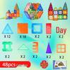 Multicolor Magnet Track Building Blocks for Kids: Educational Assembly Toys for Boys and Girls