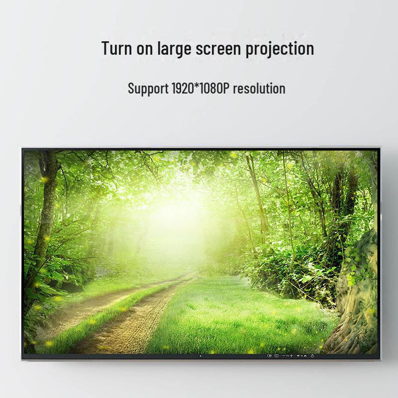 DP to HDMI Cable: Connects Computers, TVs, Projectors, and Set-Top Boxes