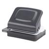 6 Hole Punch 5.5mm Hole Diameter 6mm Feed Depth Loose Leaf Paper Puncher for   B5   Notebook Journal Gray