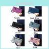 Women's Luxurious Leather Zipper Long Wallet With Large Capacity And Hasp Handbag